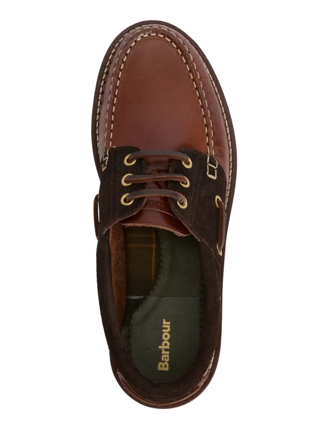 Barbour - Barbour Darras Shoe - seglarskor - dark brown - 4