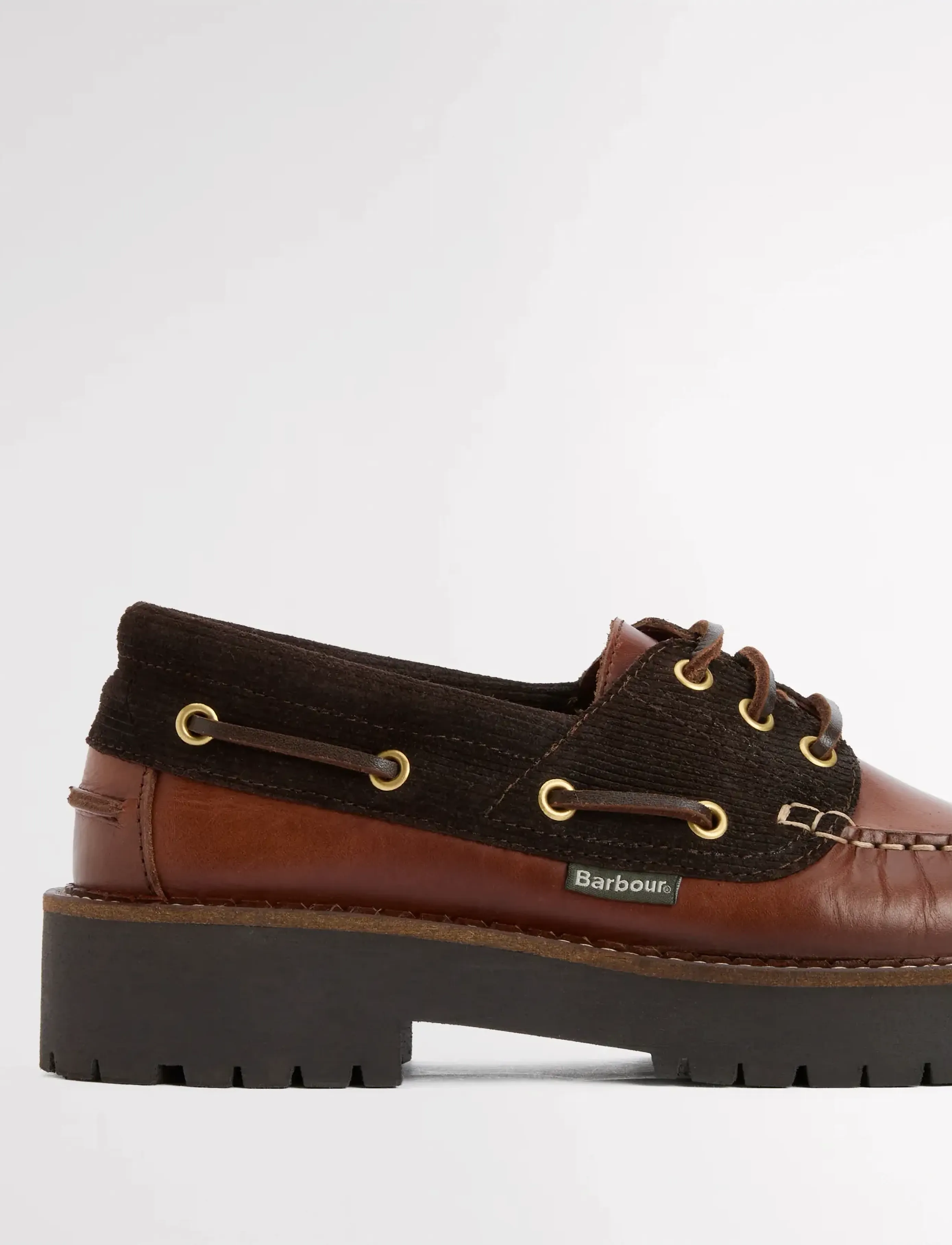 Barbour - Barbour Darras Shoe - seglarskor - dark brown - 5