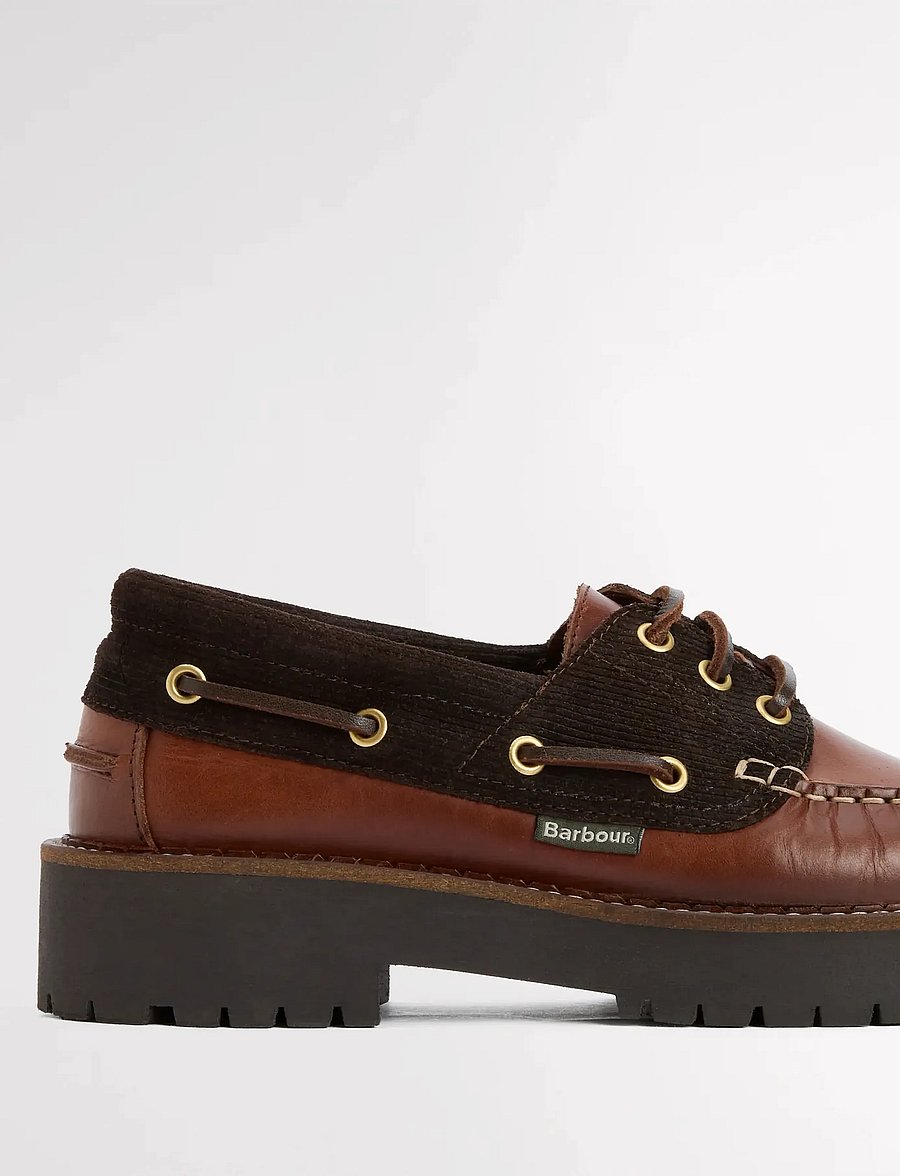 Barbour - Barbour Darras Shoe - bootsschuhe - dark brown - 5