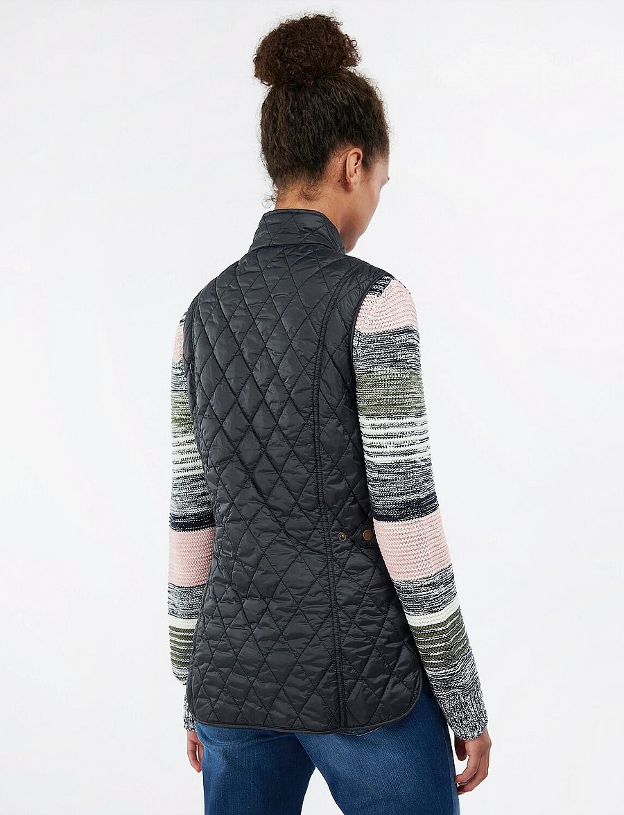 Barbour - Barbour Otterburn Gile - quilted vests - black - 2