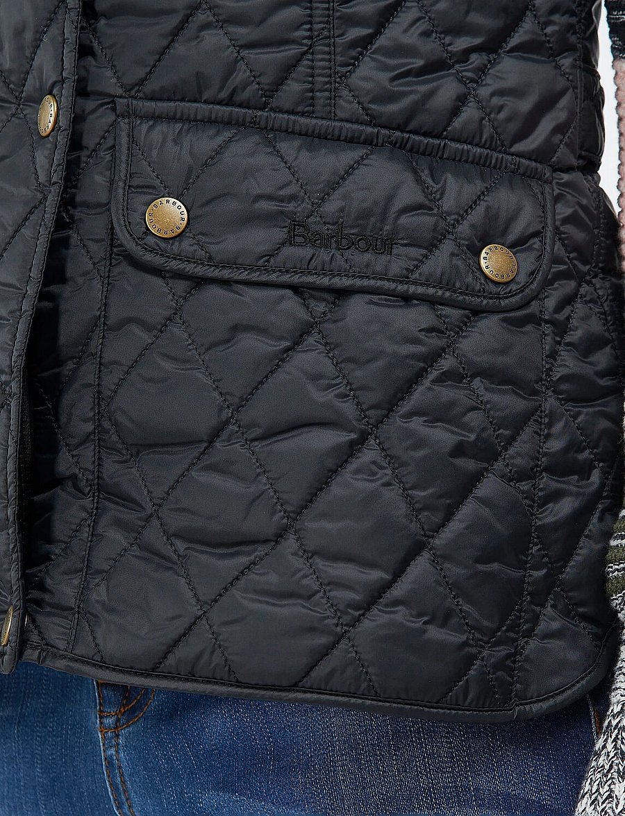 Barbour - Barbour Otterburn Gile - quilted vests - black - 4