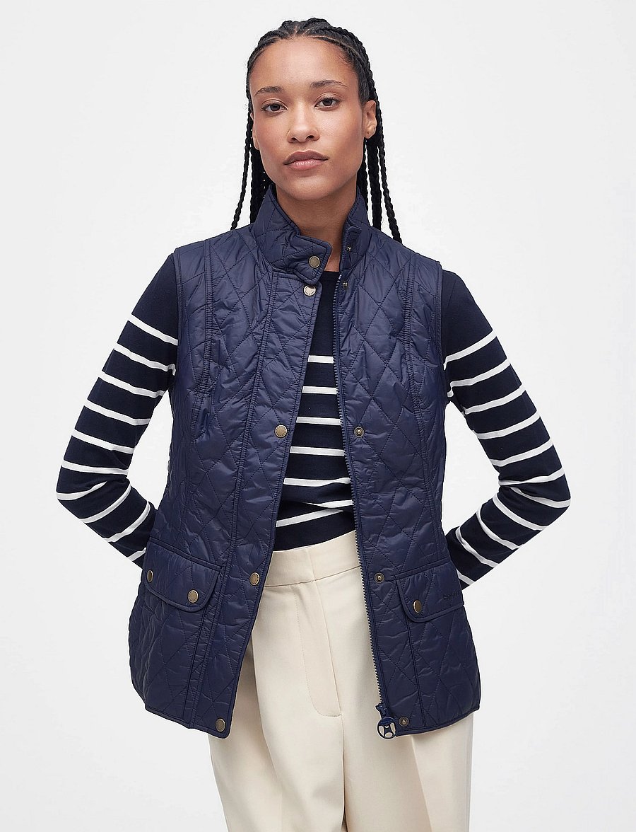 Barbour - Barbour Otterburn Gile - steppwesten - navy - 0