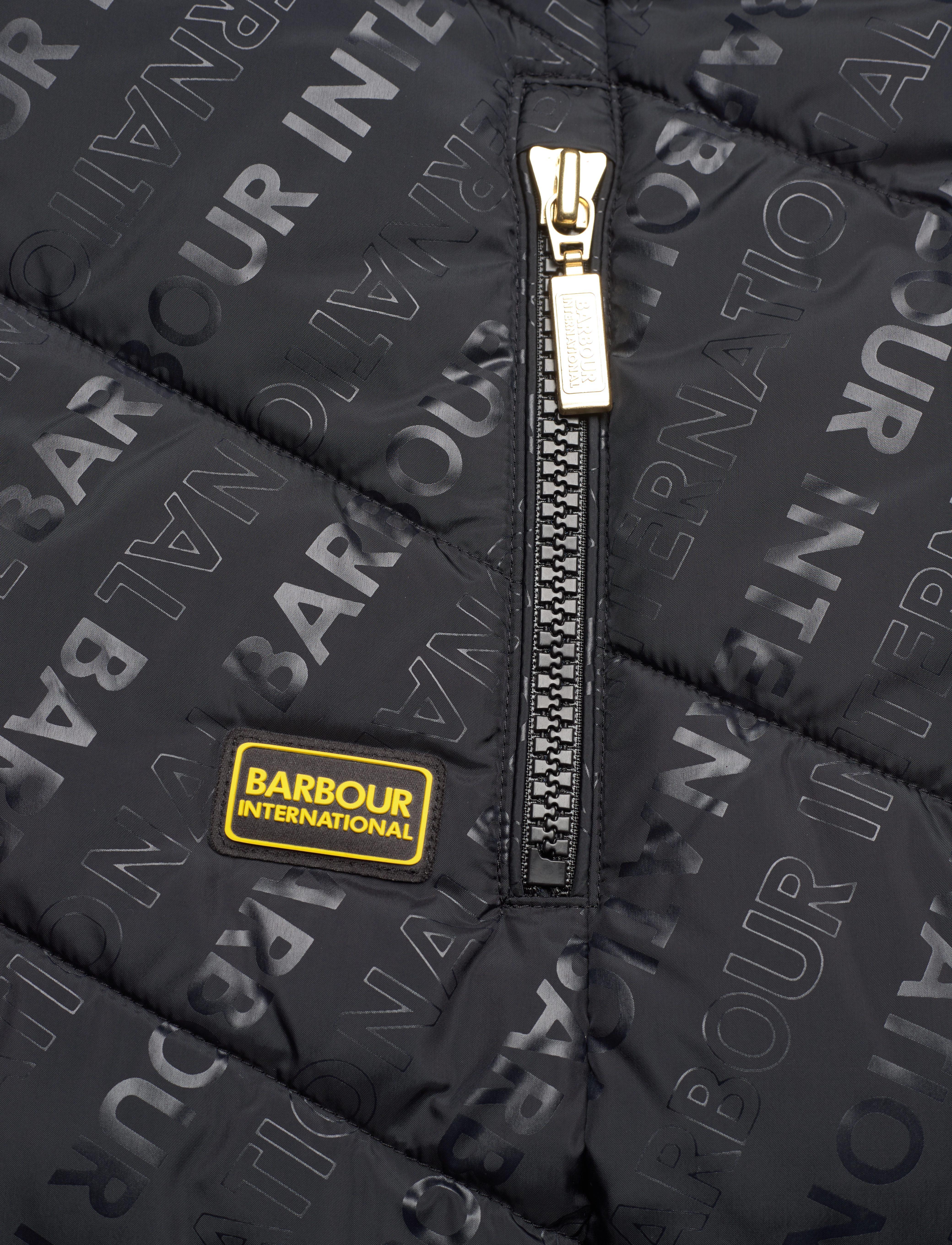 Barbour - B.Intl Rafaela Gilet - black embossed - 3