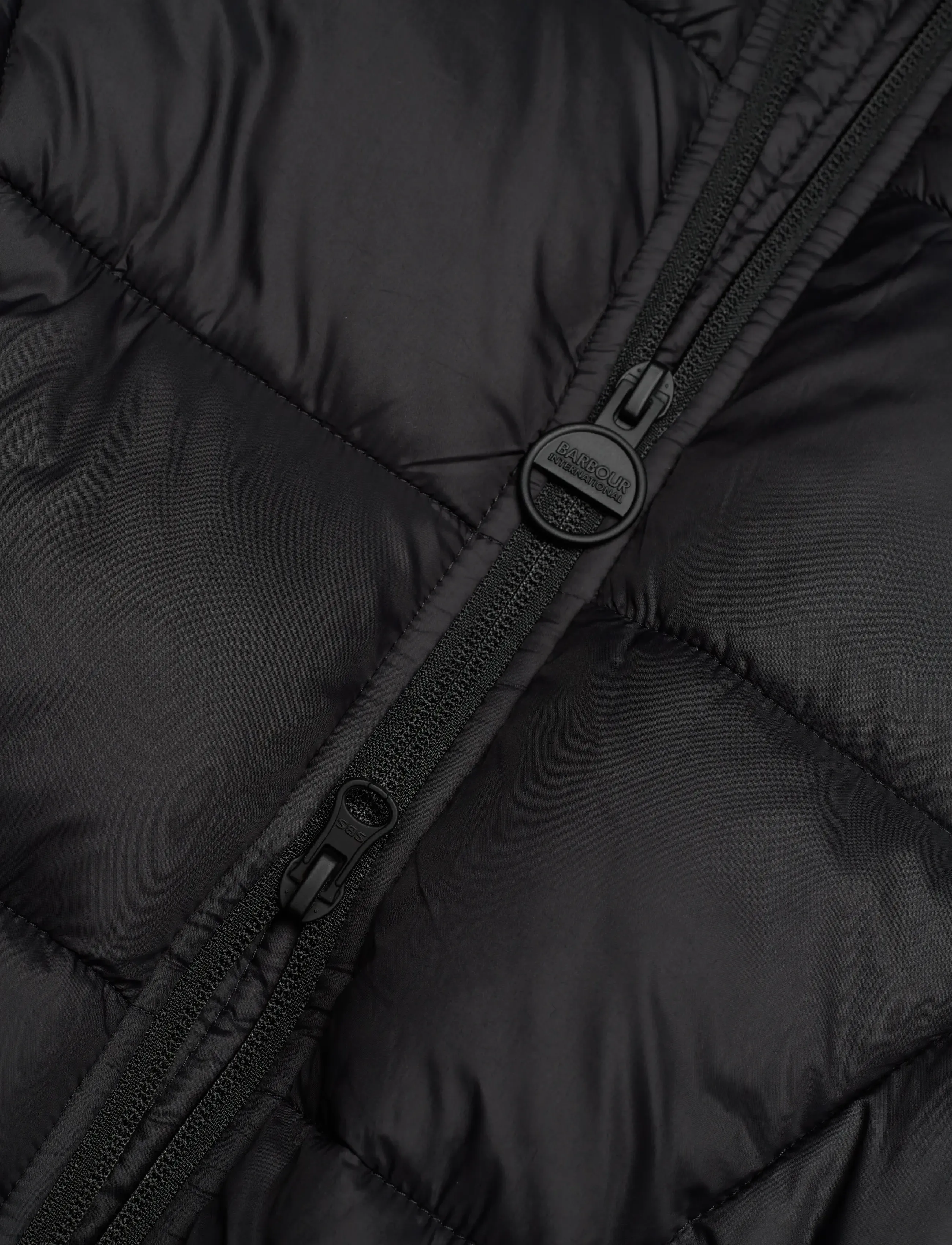 Barbour - B.Intl Cecilla Puffer Gilet - frühlingsjacken - black - 3
