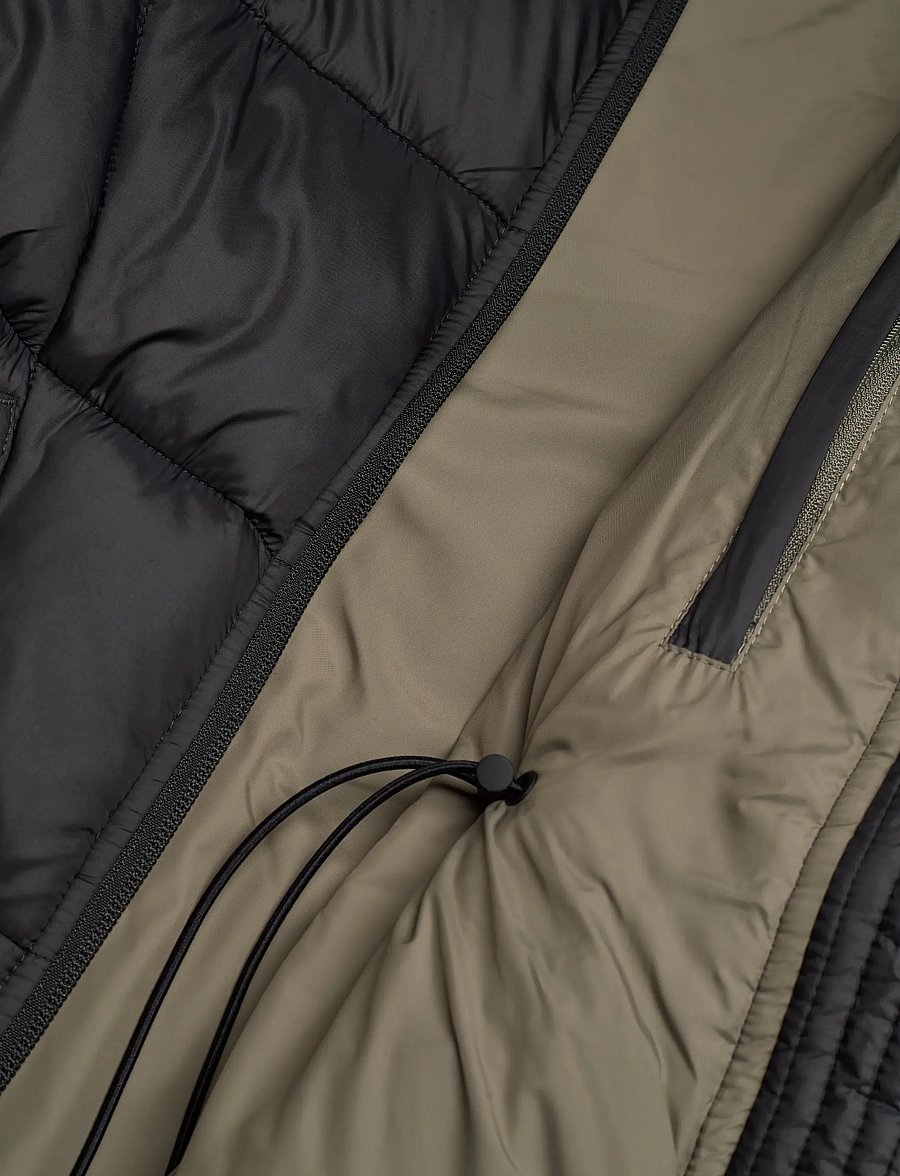 Barbour - B.Intl Cecilla Puffer Gilet - soojad vestid - black - 4