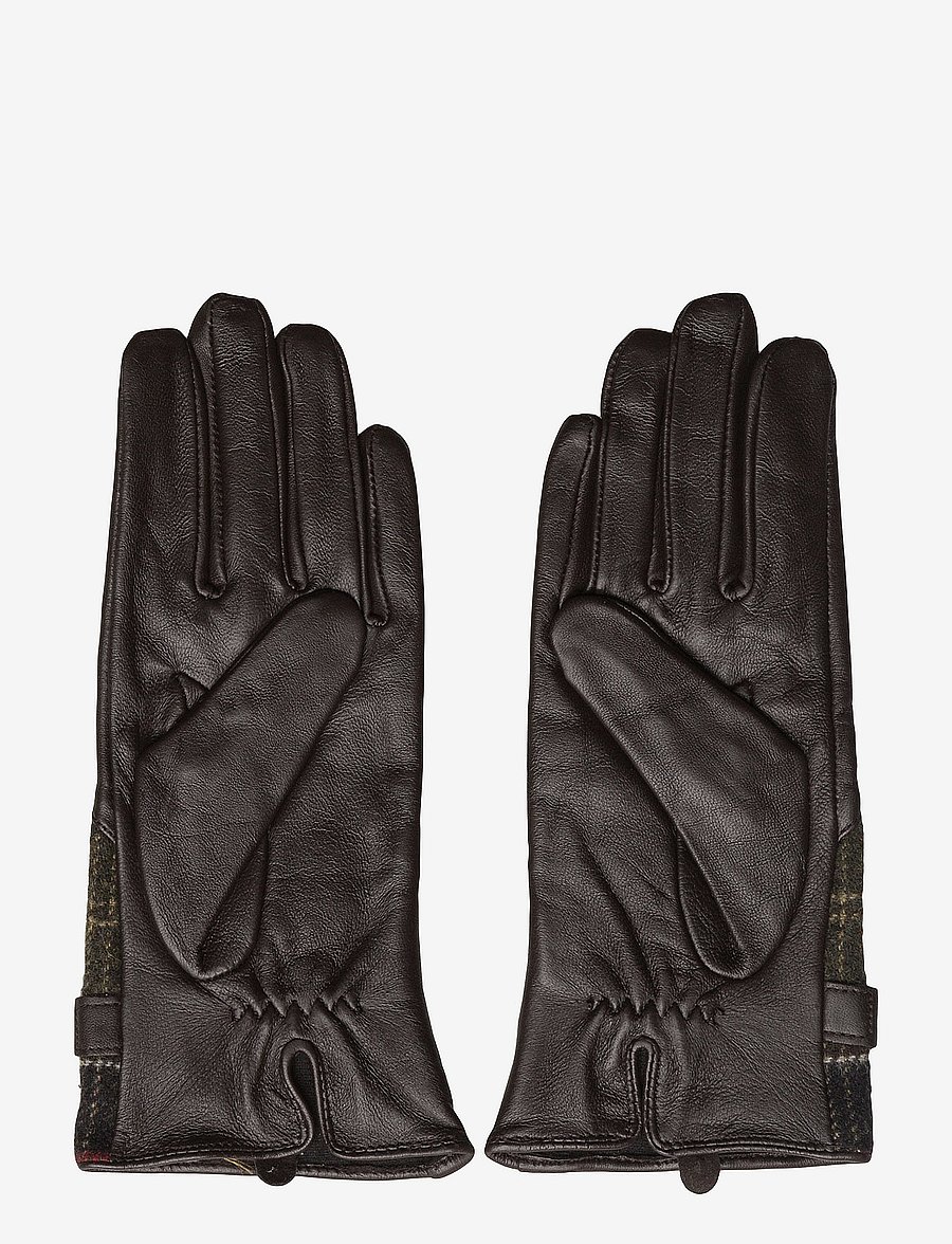 Barbour - Barbour Dee Tartan Gloves - igapäevane stiil - brown - 1