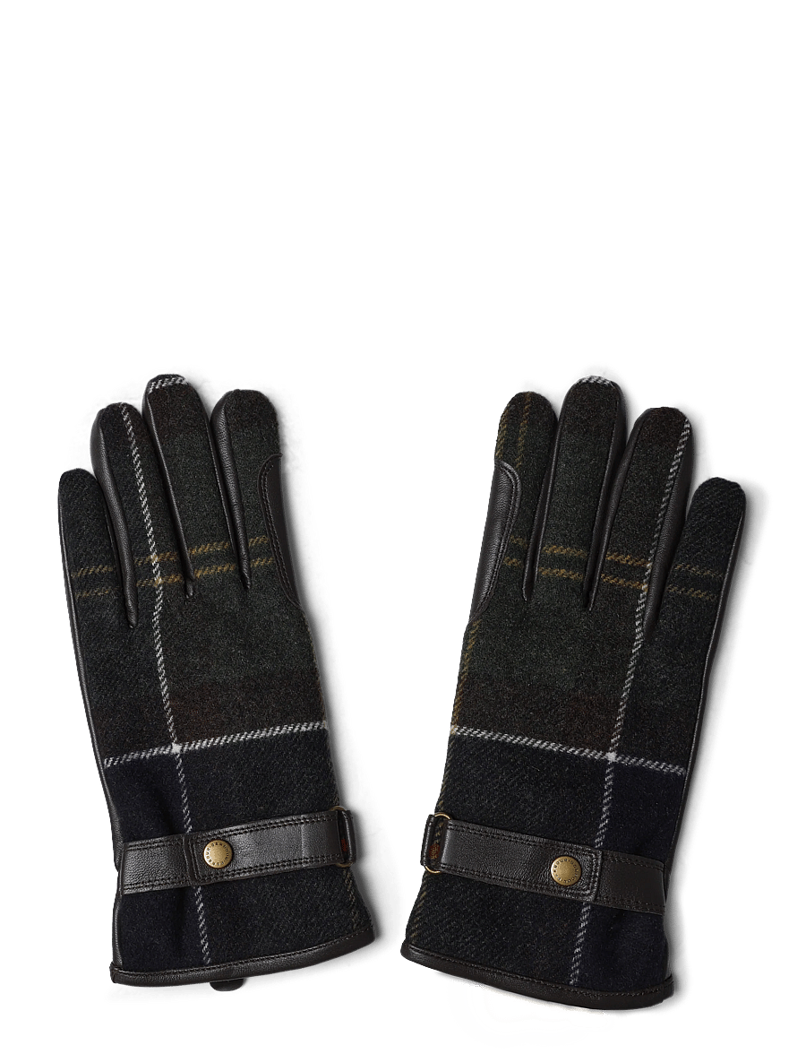 Barbour - Barbour Aubrey Waterproof Tartan Gloves - læderhandsker - classic tartan - 0