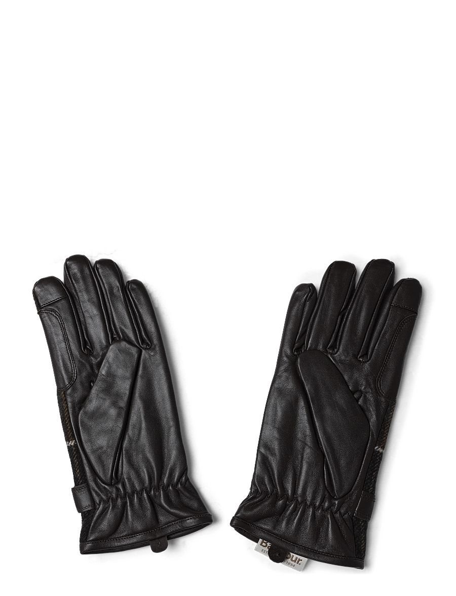 Barbour - Barbour Aubrey Waterproof Tartan Gloves - læderhandsker - classic tartan - 1