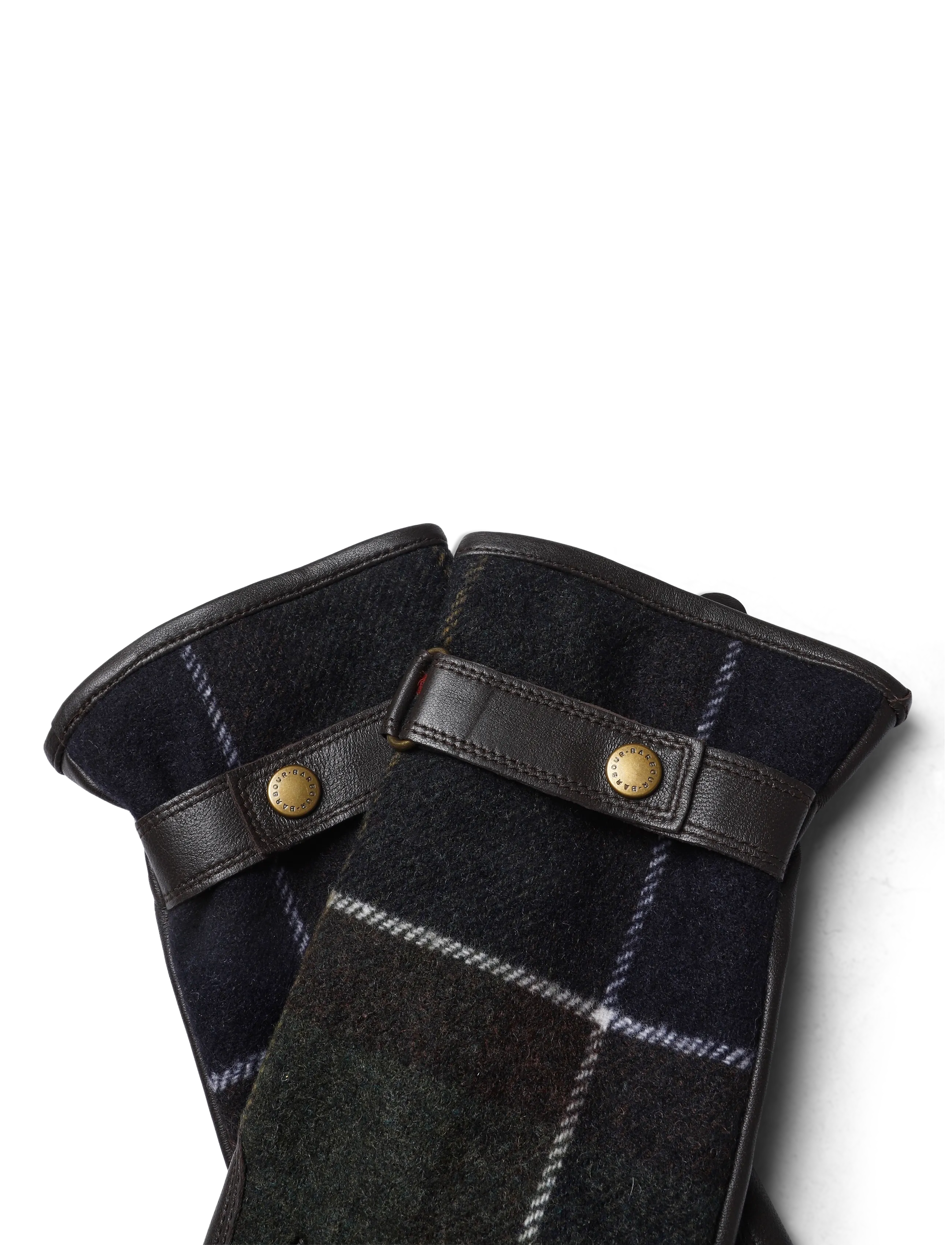Barbour - Barbour Aubrey Waterproof Tartan Gloves - læderhandsker - classic tartan - 3