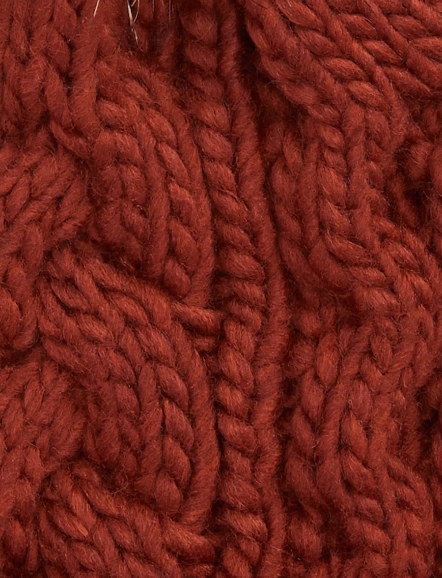 Barbour - Barbour Penshaw Beanie Hat - mössor - red - 3