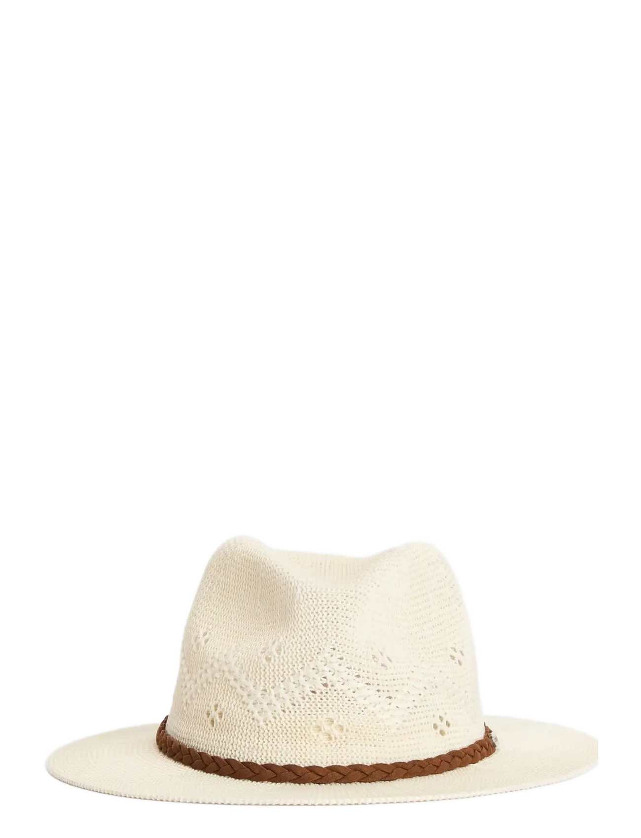 Barbour Flowerdale Hat, Kvinder, Vævet Hat, Cream, Str: L