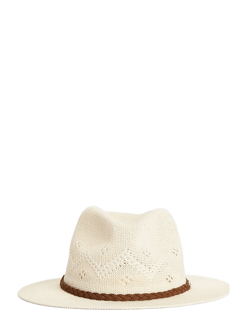 Barbour - Barbour Flowerdale Hat - stråhatte - cream - 0