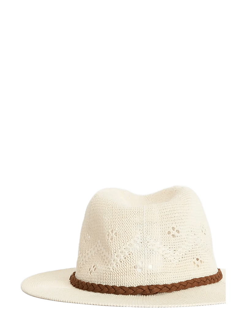 Barbour - Barbour Flowerdale Hat - stråhatte - cream - 1