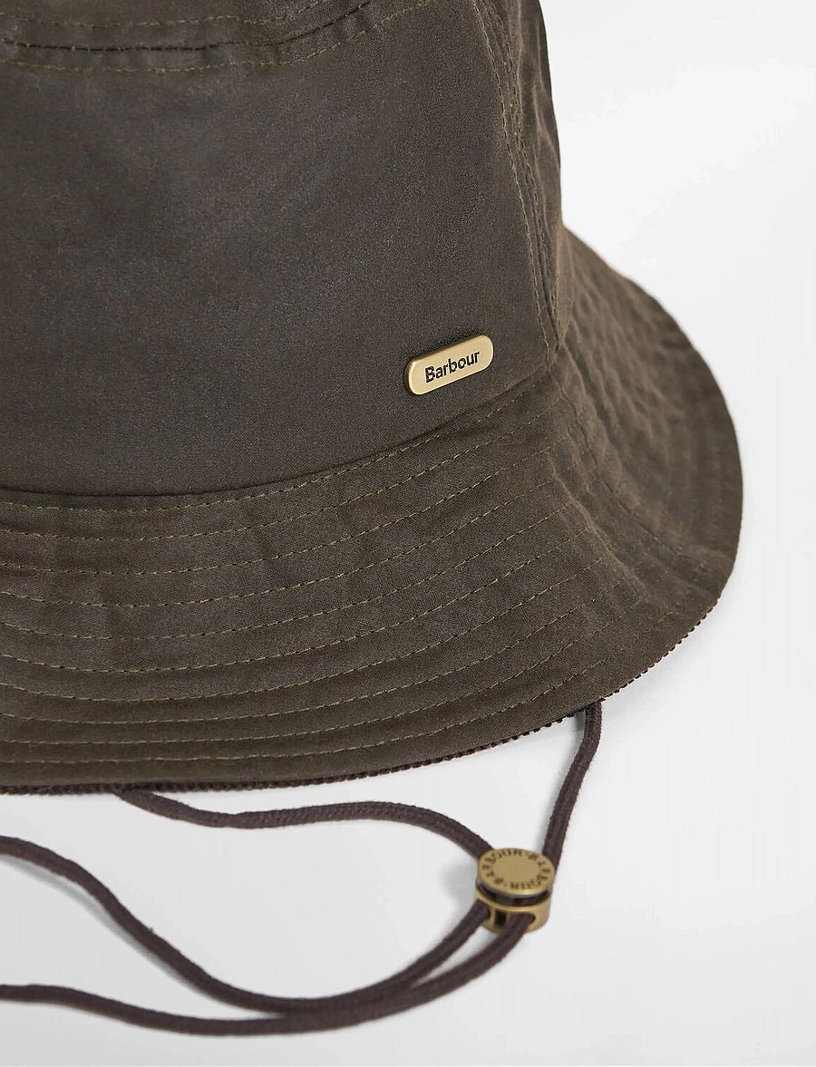 Barbour - Barbour Delilah Bucket Hat - anglerhüte - olive - 3