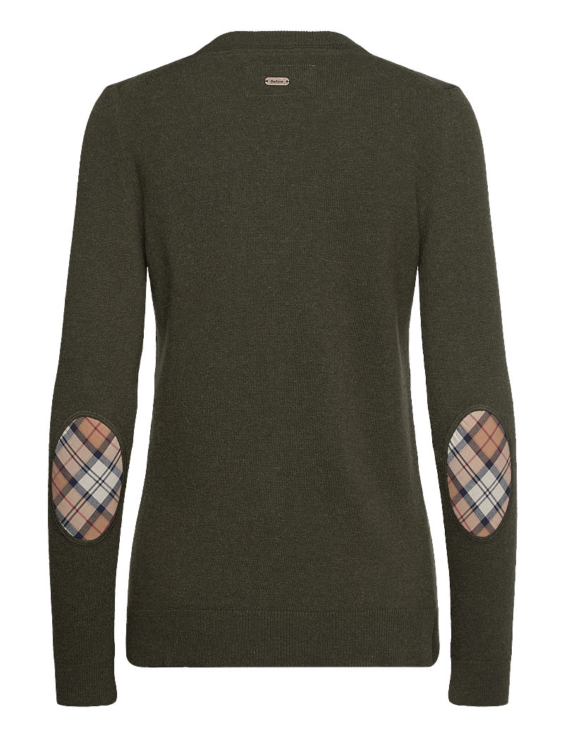 Barbour - Barbour Pendle Crew Knitted Jumper - pullover - olive/hessian tartan - 2