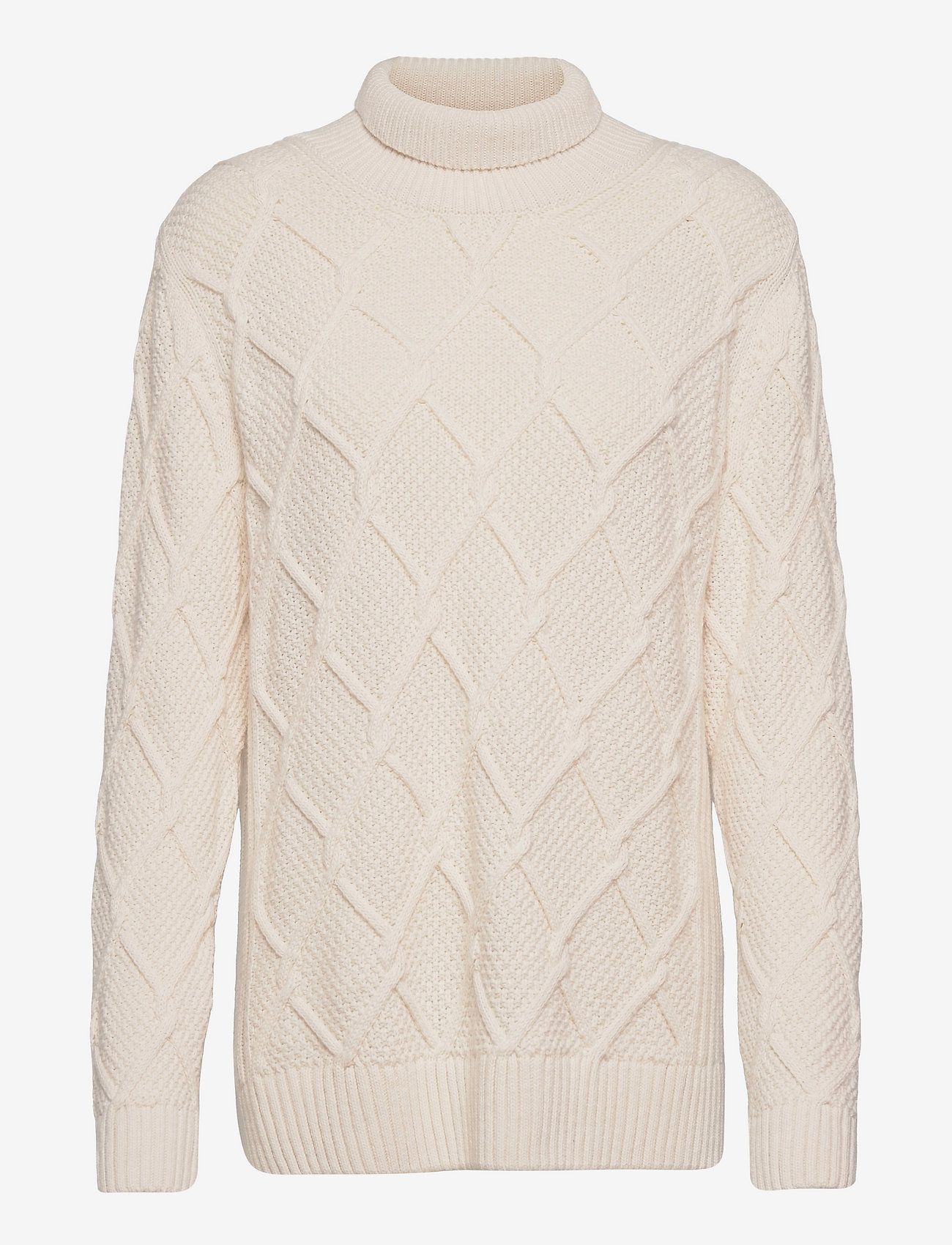 Barbour - Barbour Burne Roll Nec - cream - 0