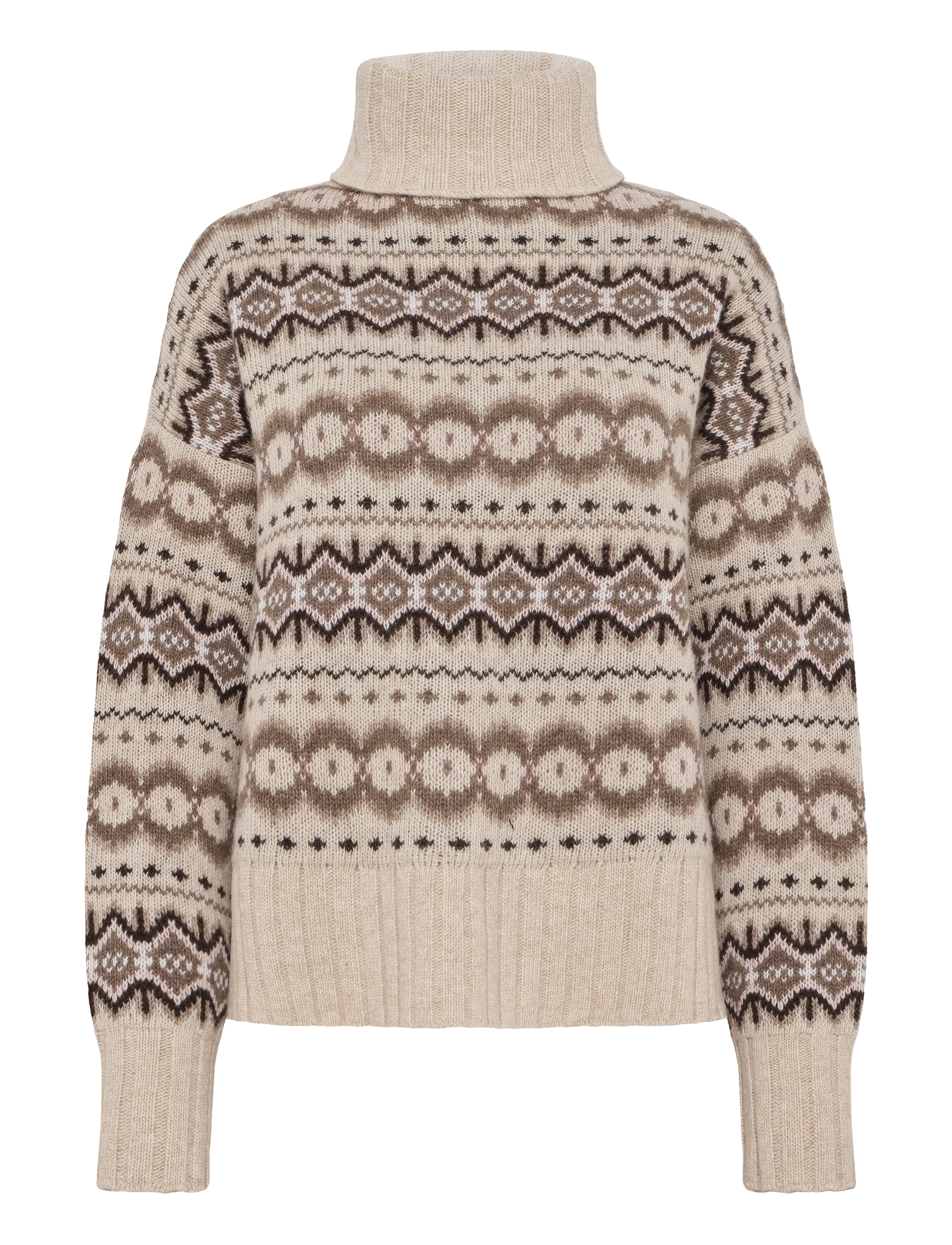 Barbour Barbour Helen Knitted Jumper - Inspiration - BIRCH MULTI / cream
