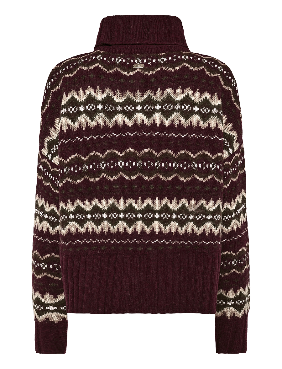 Barbour - Barbour Helen Knitted Jumper - fig multi - 2