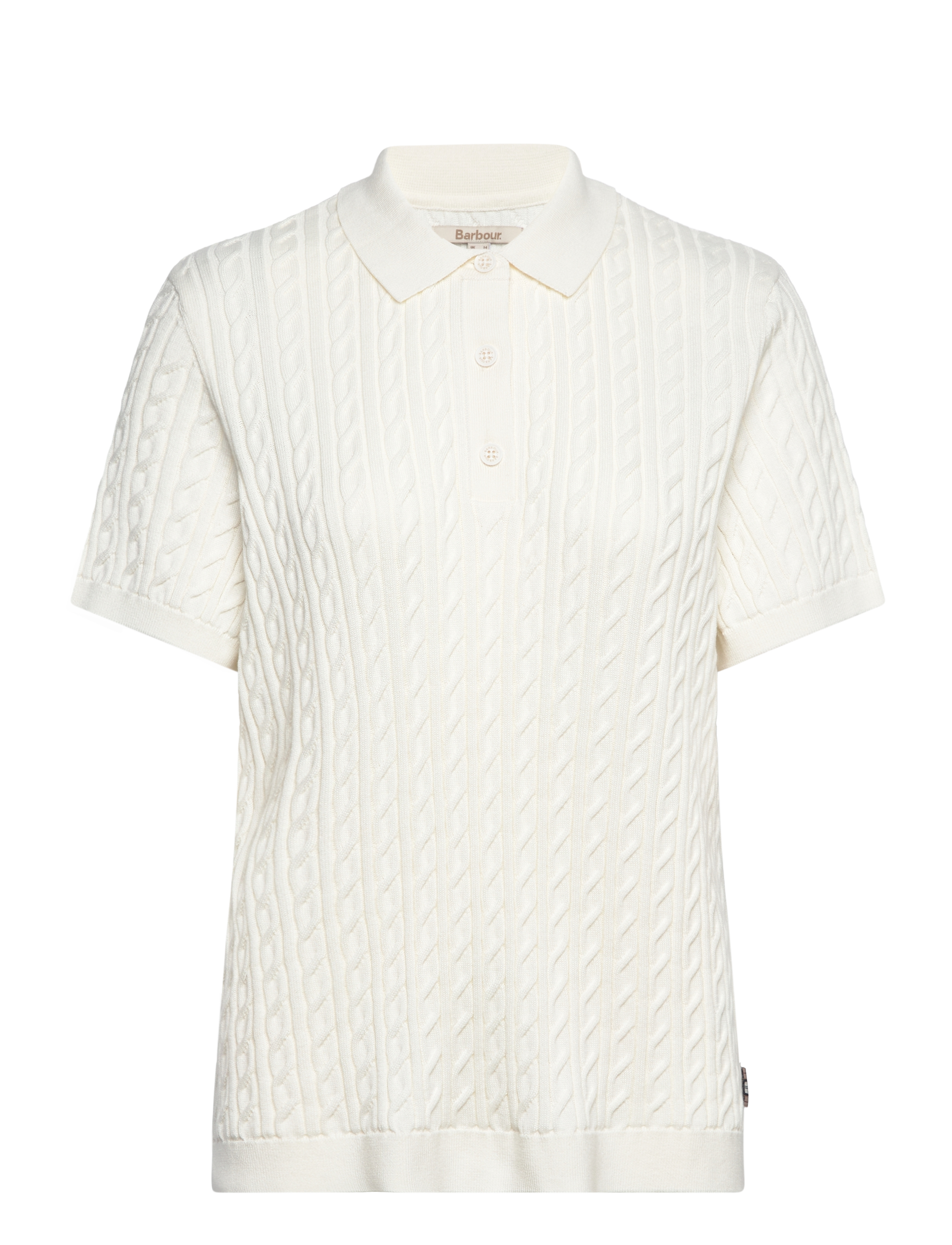 Barbour Barbour Hartland Polo - Poloshirts - CLOUD / white