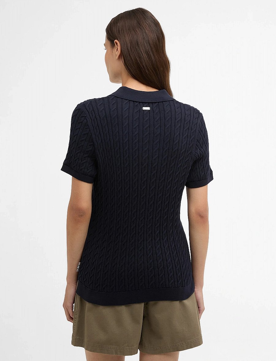 Barbour - Barbour Hartland Polo - poloshirts - navy - 3