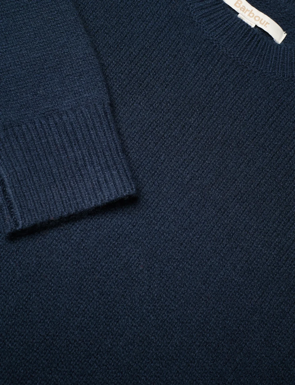 Barbour - Barbour Woodhouse Knitted Jumper - striktrøjer - navy - 2