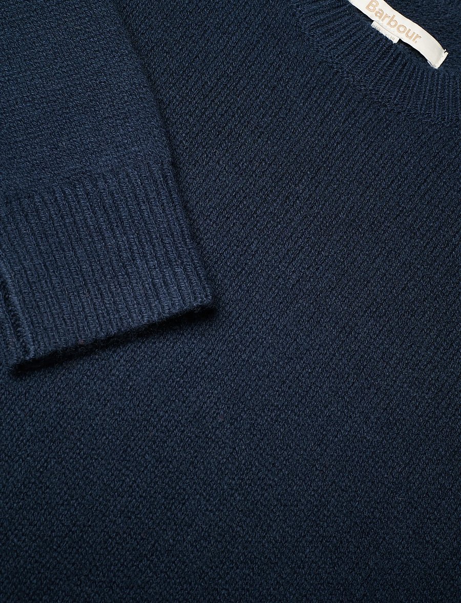 Barbour - Barbour Woodhouse Knitted Jumper - strikkegensere - navy - 2