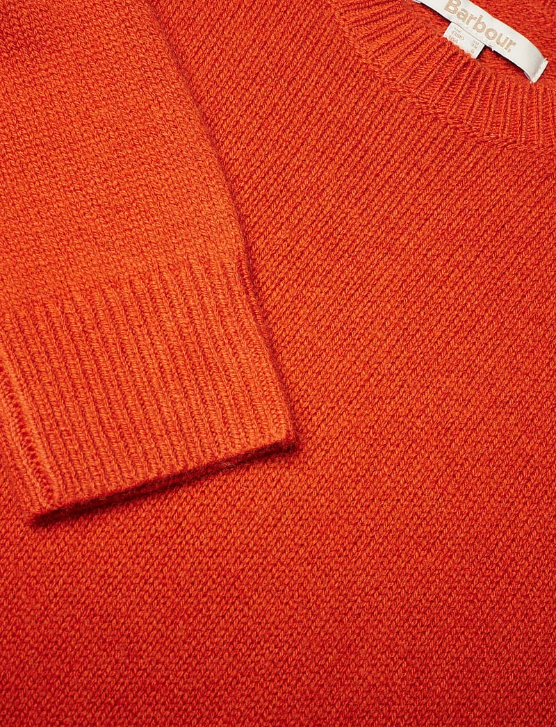 Barbour - Barbour Woodhouse Knitted Jumper - kaschmir - orange - 2