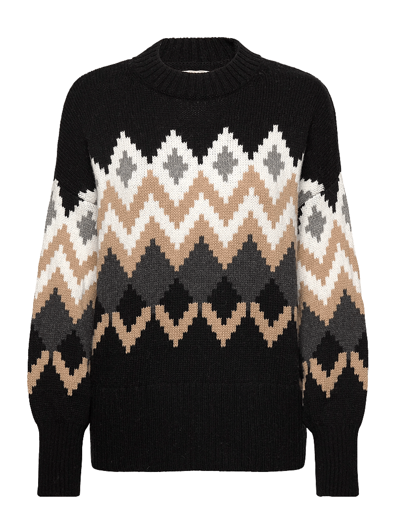 Barbour - Barbour Cecelia Knitted Jumper - striktrøjer - mixed - 0
