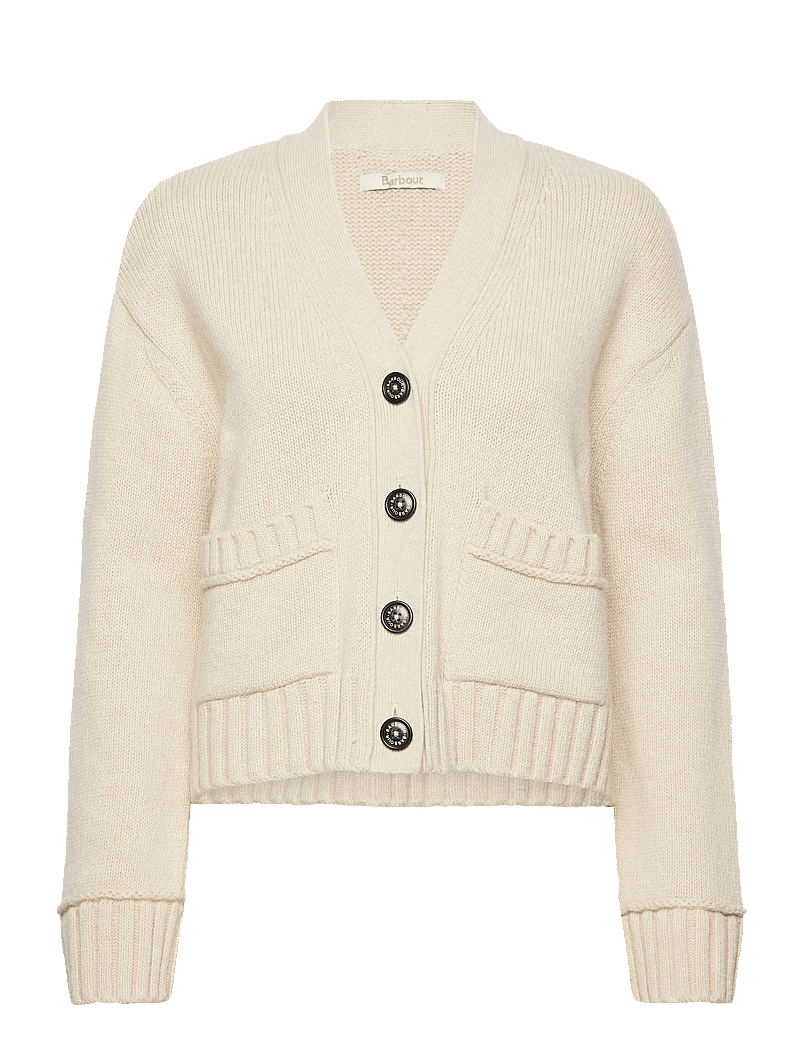 Barbour - Barbour Faye Knitted Cardigan - cardigans - stone - 0