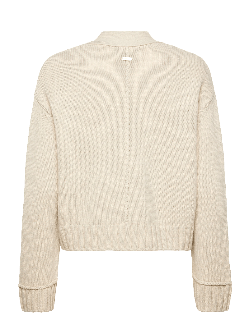 Barbour - Barbour Faye Knitted Cardigan - cardigans - stone - 1