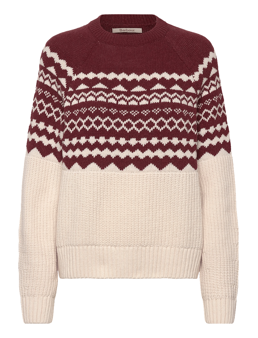 Barbour - Barbour Mabel Knitted Jumper - striktrøjer - mixed - 0