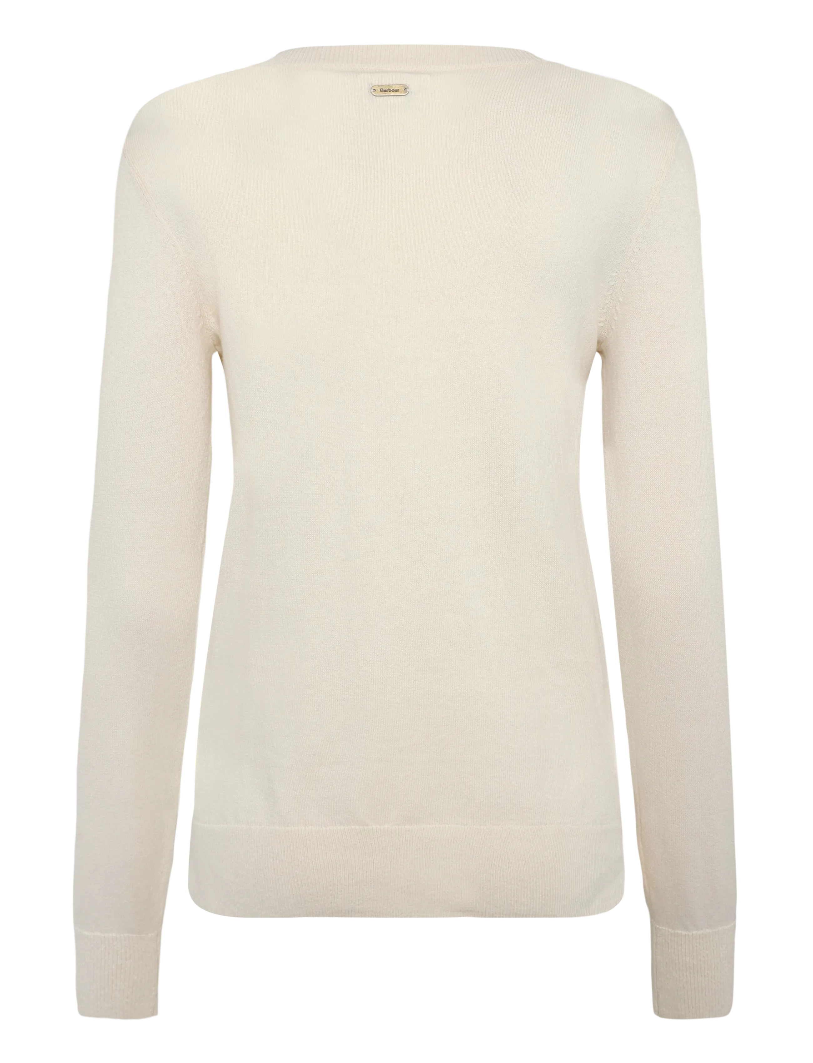 Barbour - Barbour Homeswood Knitted Jumper - pullover - ecru - 1