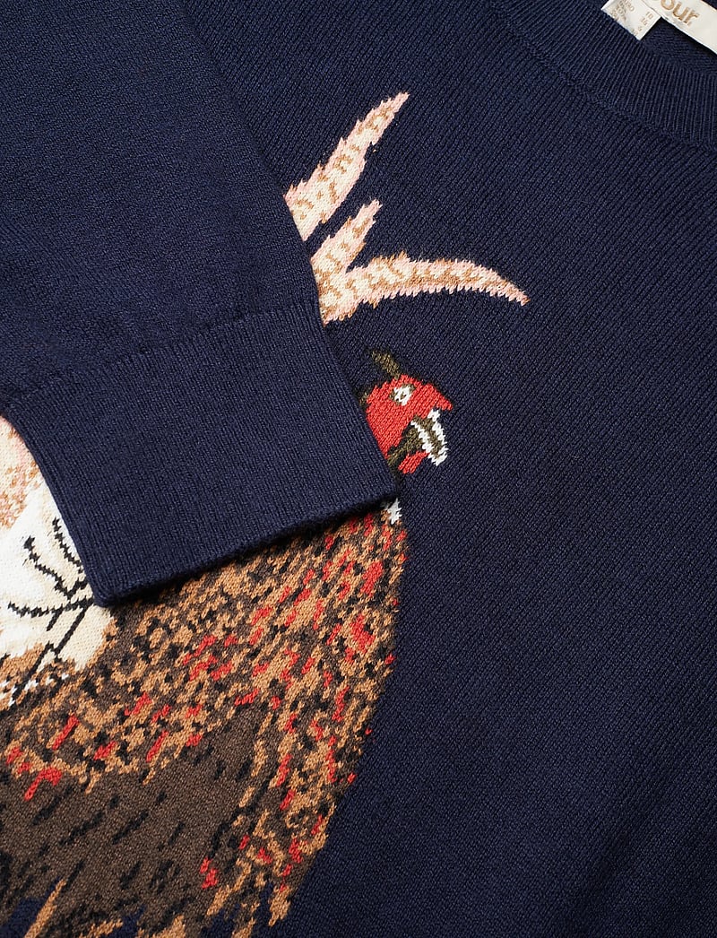 Barbour - Barbour Homeswood Knitted Jumper - pullover - navy - 2