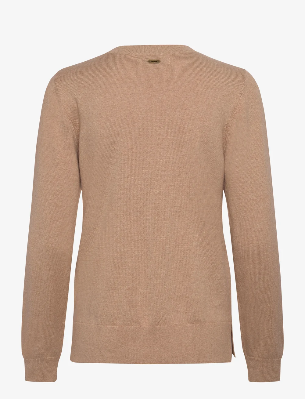 Barbour - Barbour Fareham Knitted Jumper - striktrøjer - beige - 1
