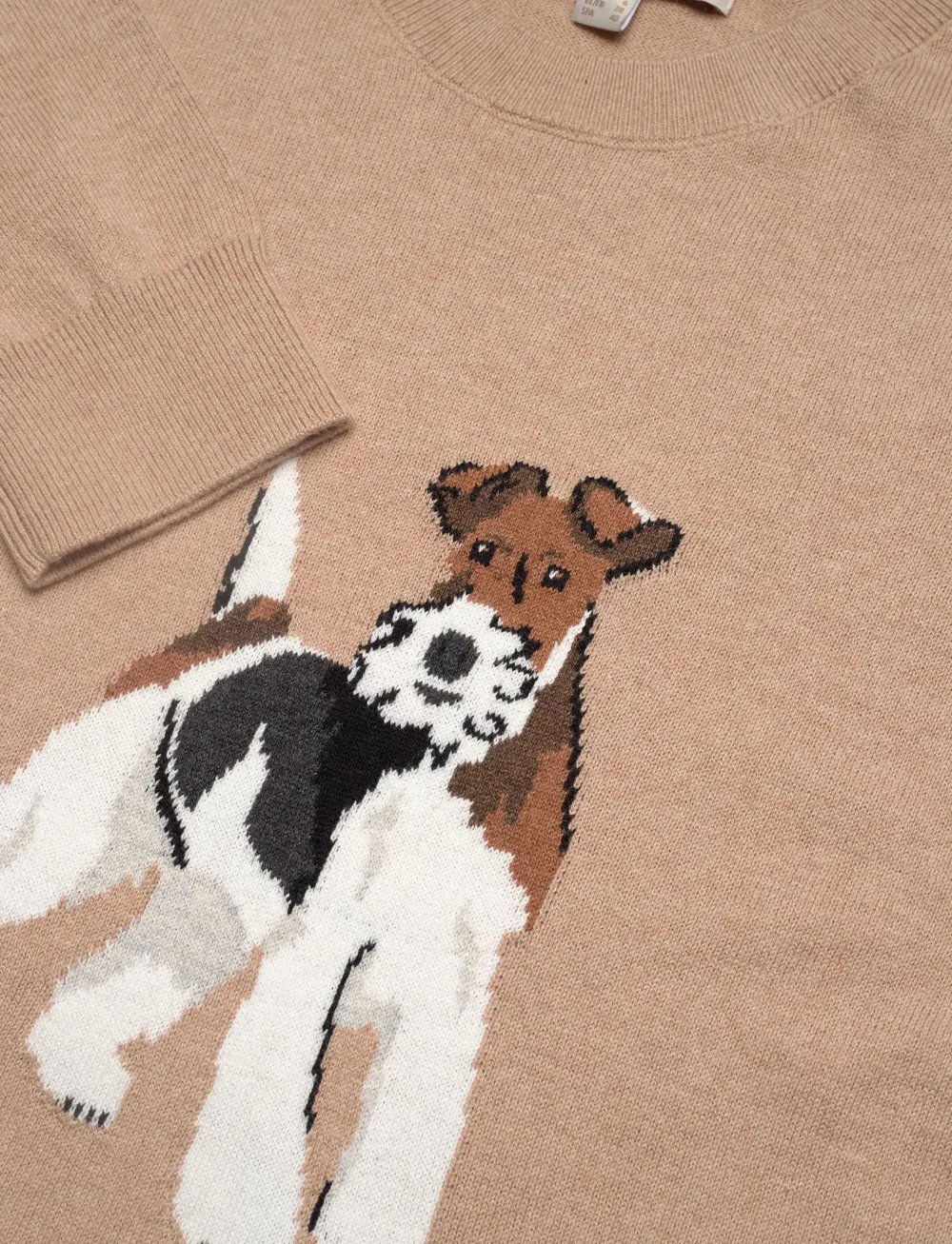 Barbour - Barbour Fareham Knitted Jumper - striktrøjer - beige - 2