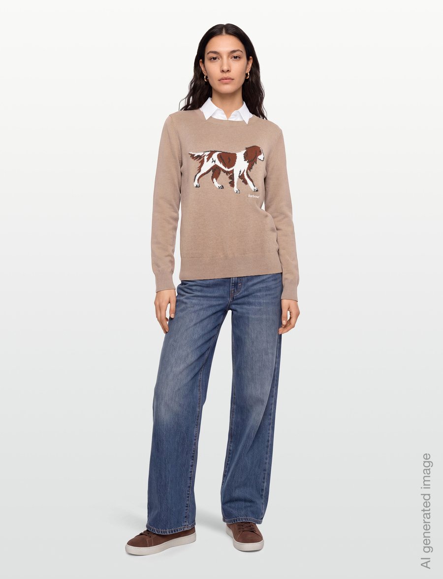 Barbour - Barbour Fareham Knitted Jumper - pullover - warm trench - 0