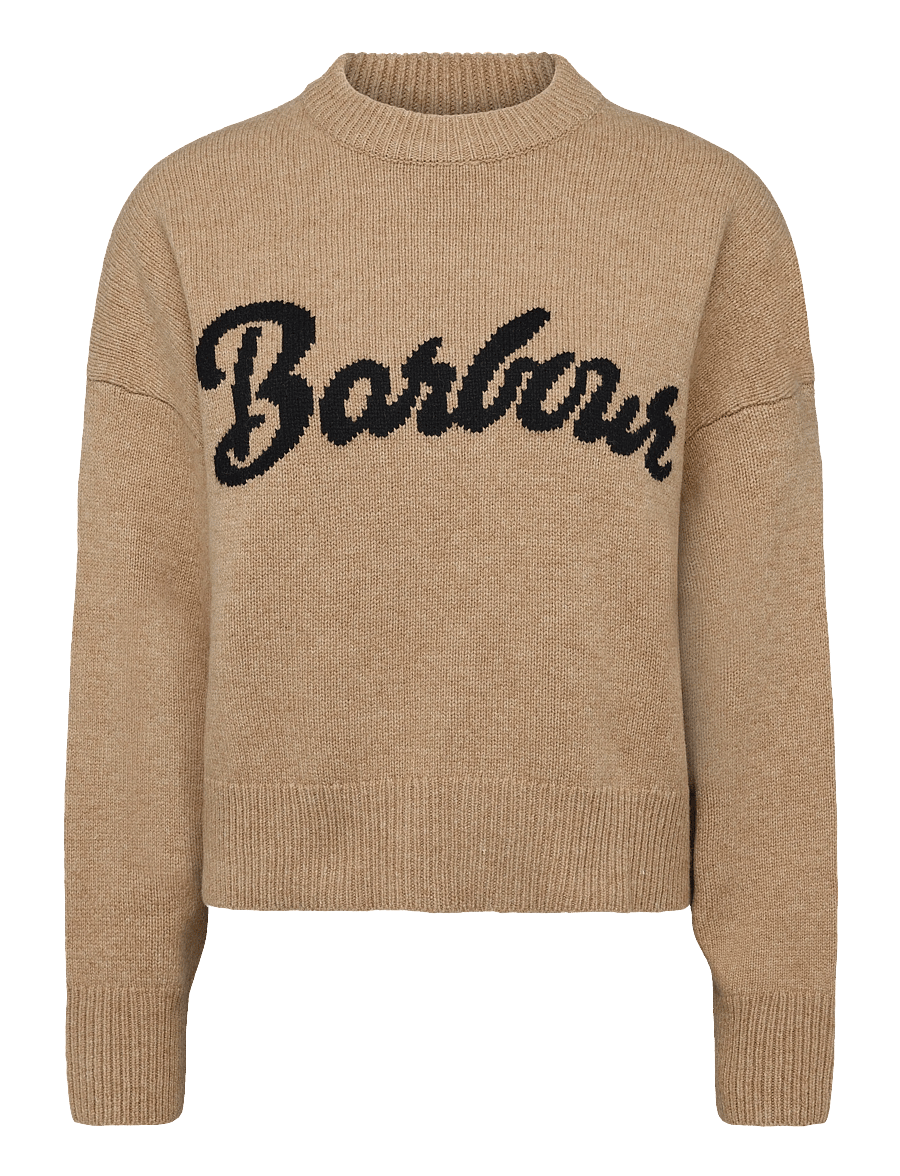 Barbour - Barbour Ivybridge Knitted Jumper - striktrøjer - warm trench - 0