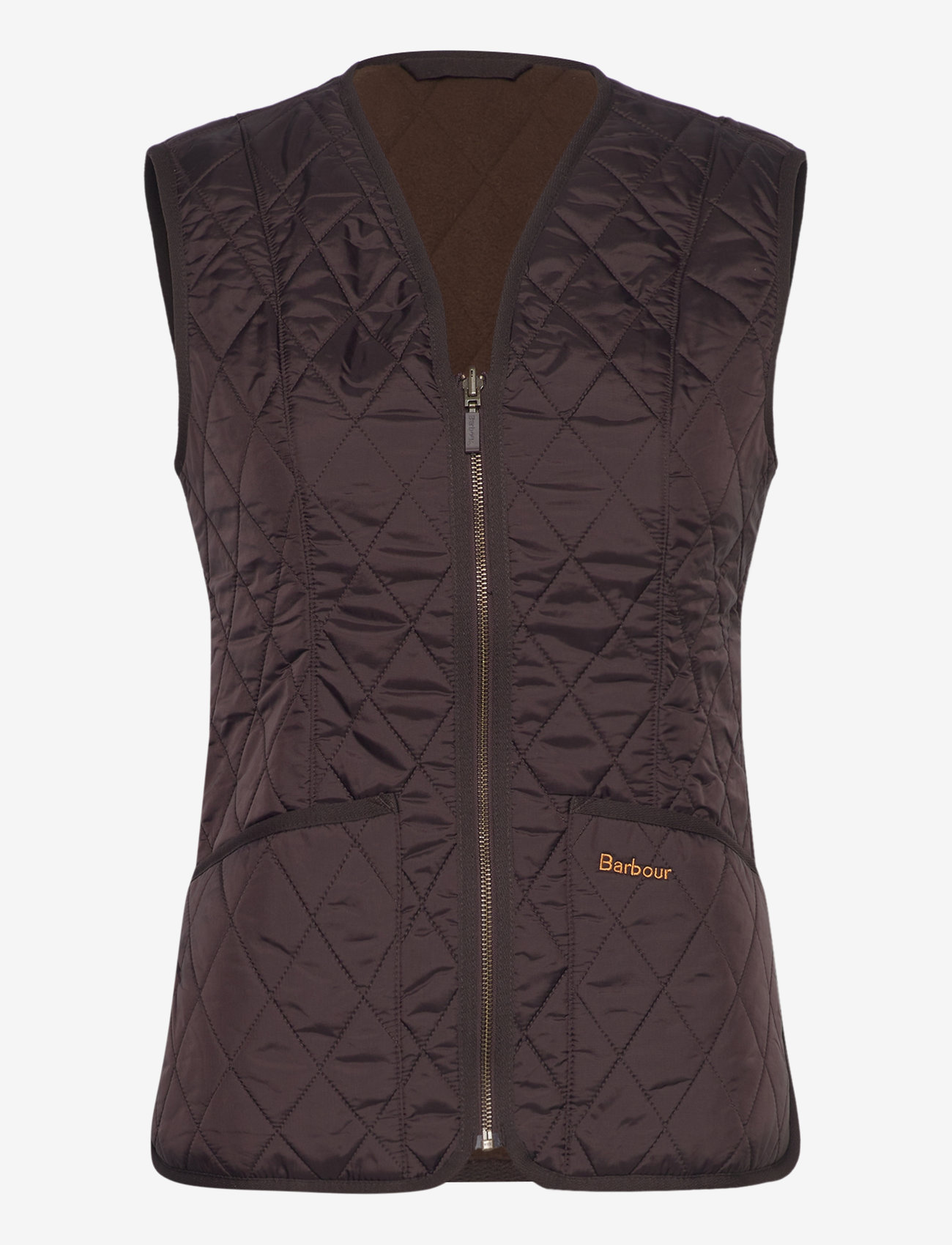 Barbour - Barbour Fleece Betty Liner - höstjackor - brown - 0