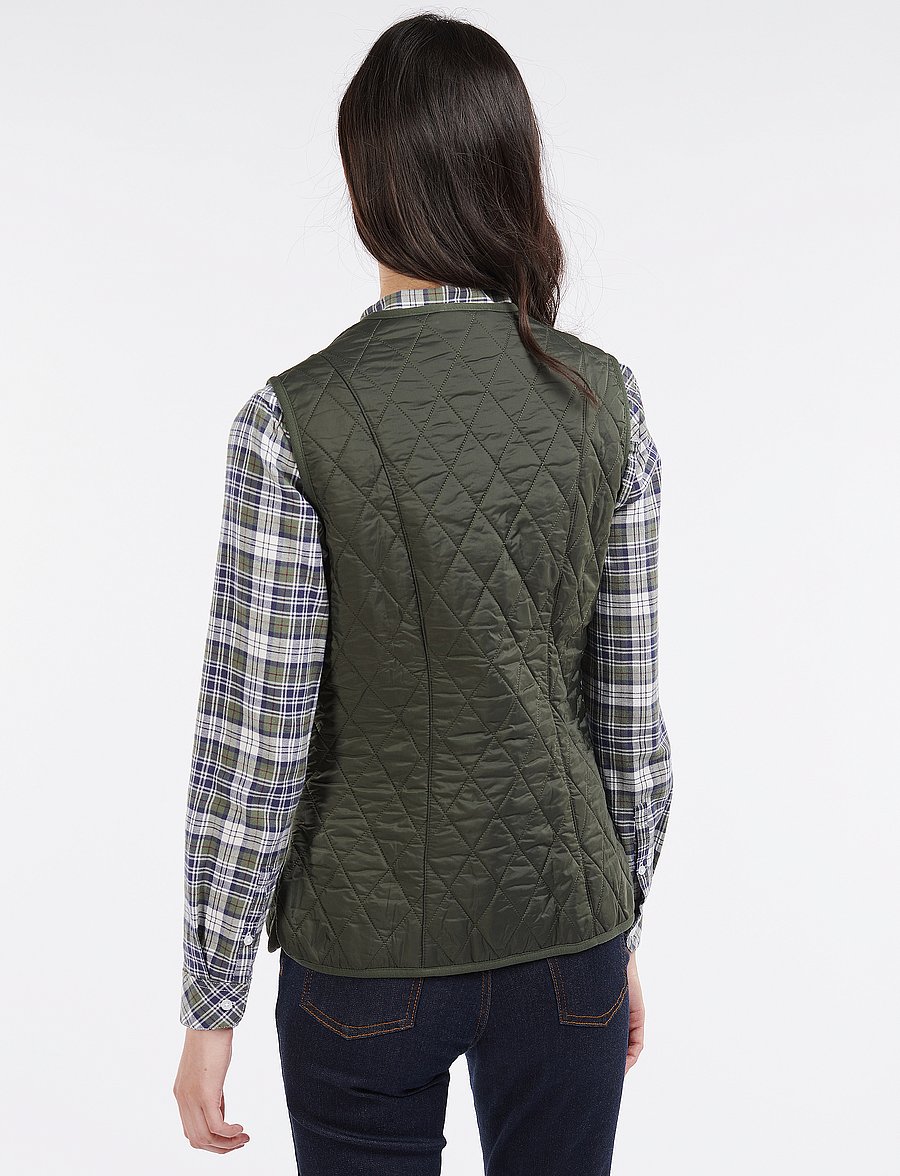 Barbour - Barbour Fleece Betty Liner - frühlingsjacken - dk olive - 3