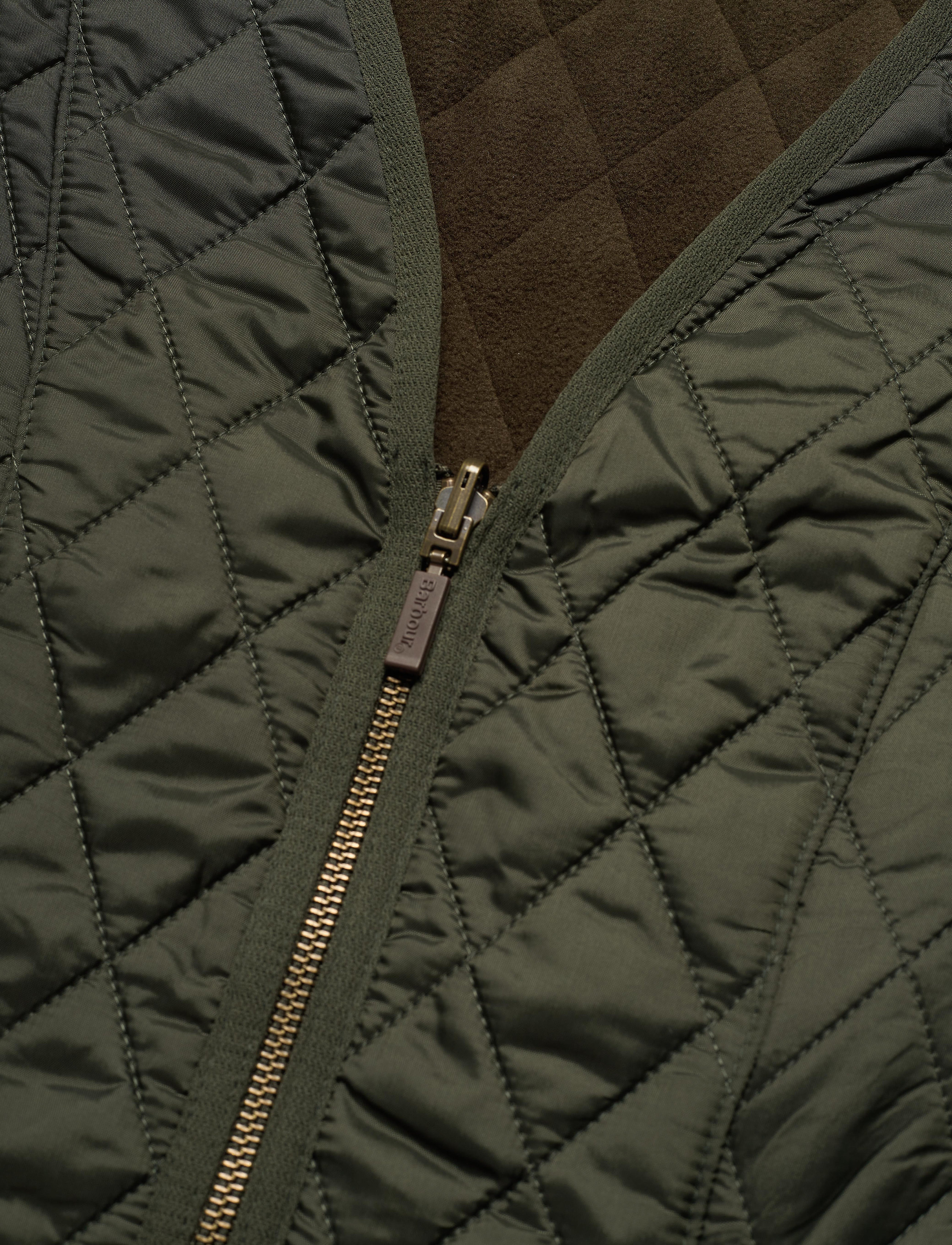 Barbour - Barbour Fleece Betty Liner - frühlingsjacken - dk olive - 5