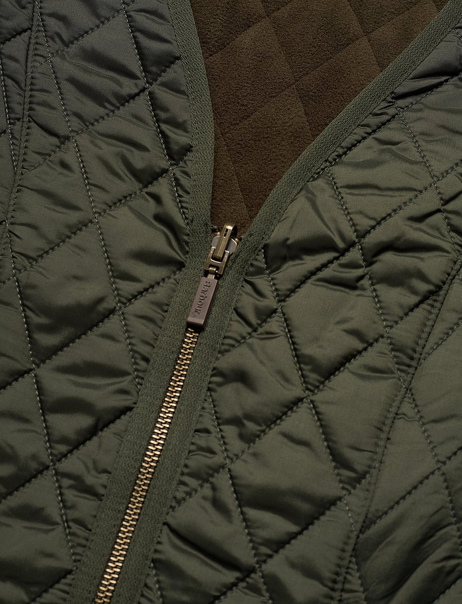 Barbour - Barbour Fleece Betty Liner - frühlingsjacken - dk olive - 5