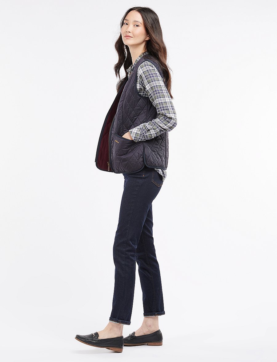 Barbour - Barbour Fleece Betty Liner - frühlingsjacken - navy - 4