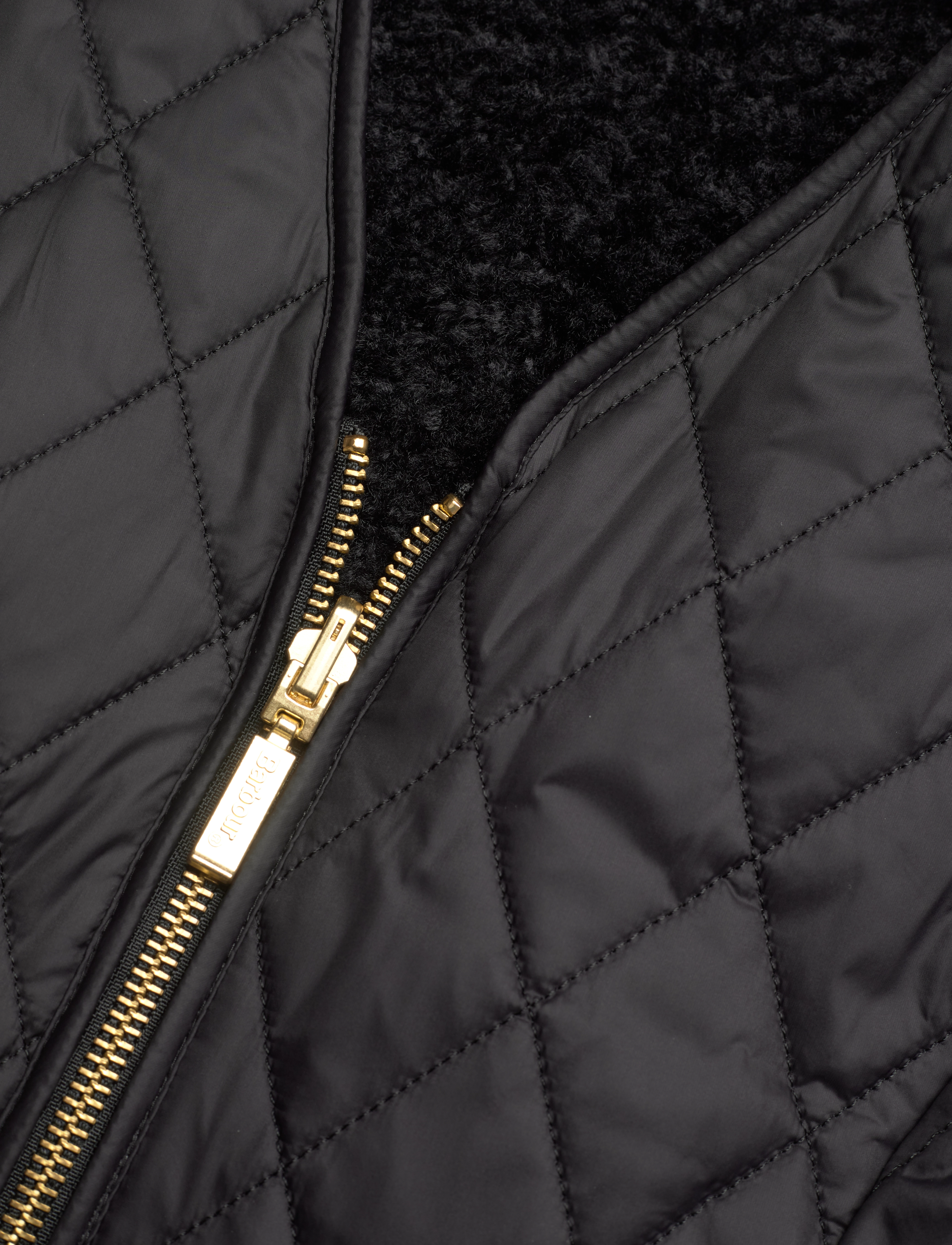 Barbour - Barbour Markenfi Liner Black-14 - black - 4