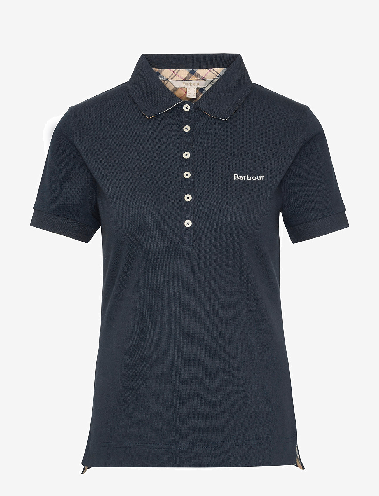 Barbour - Barbour Portsdown Top - polo marškinėliai - navy/hessian - 1
