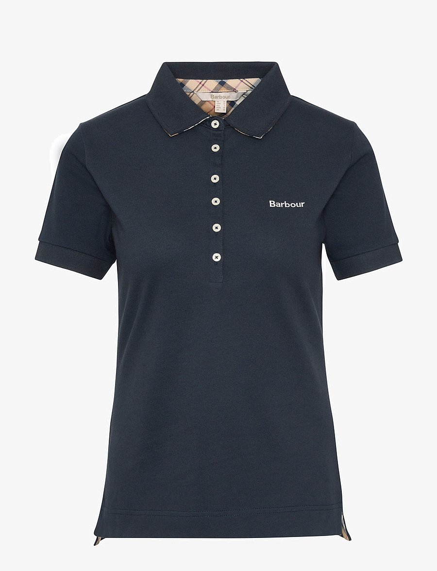 Barbour - Barbour Portsdown Top - poloshirts - navy/hessian - 1