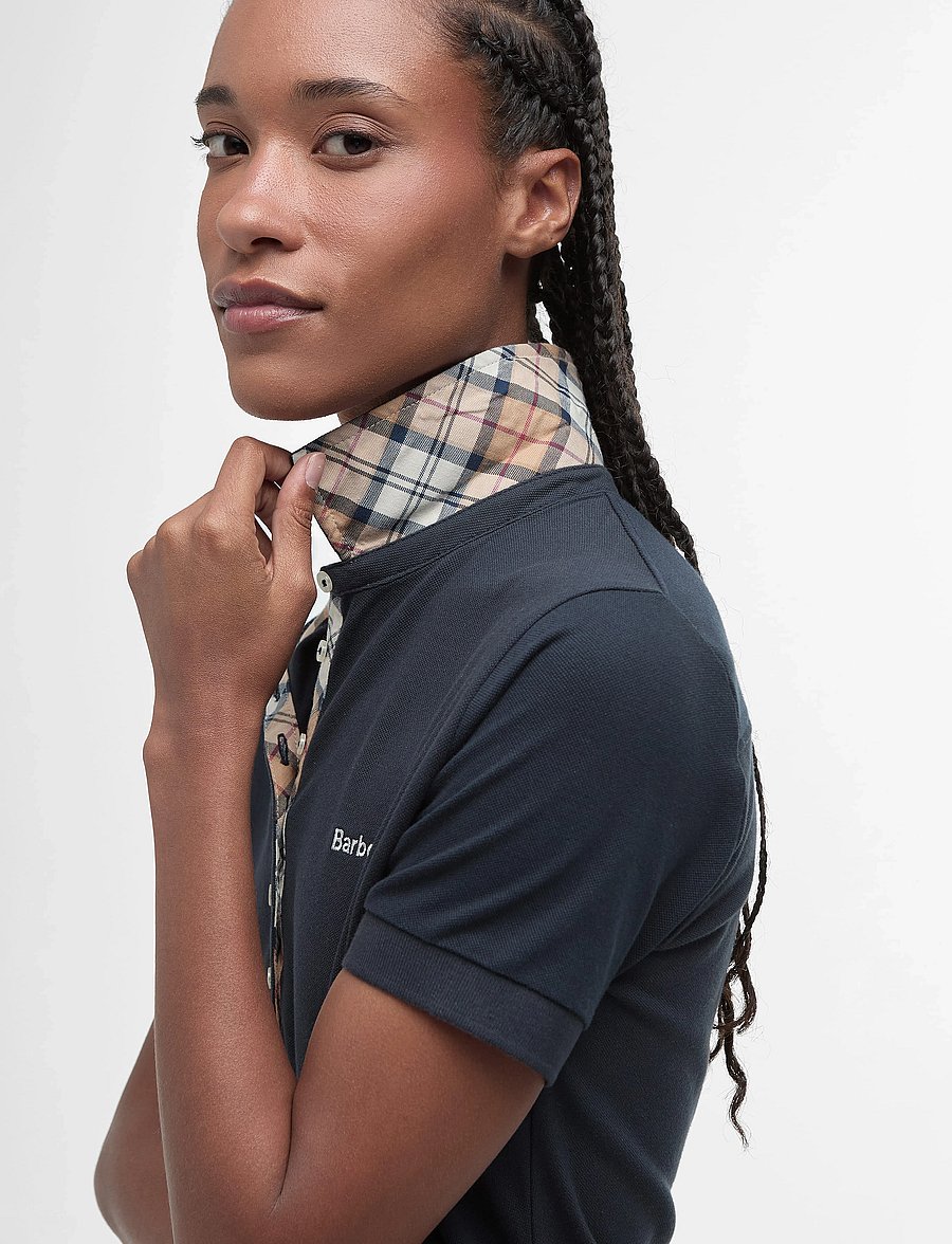 Barbour - Barbour Portsdown Top - poloshirts - navy/hessian - 4