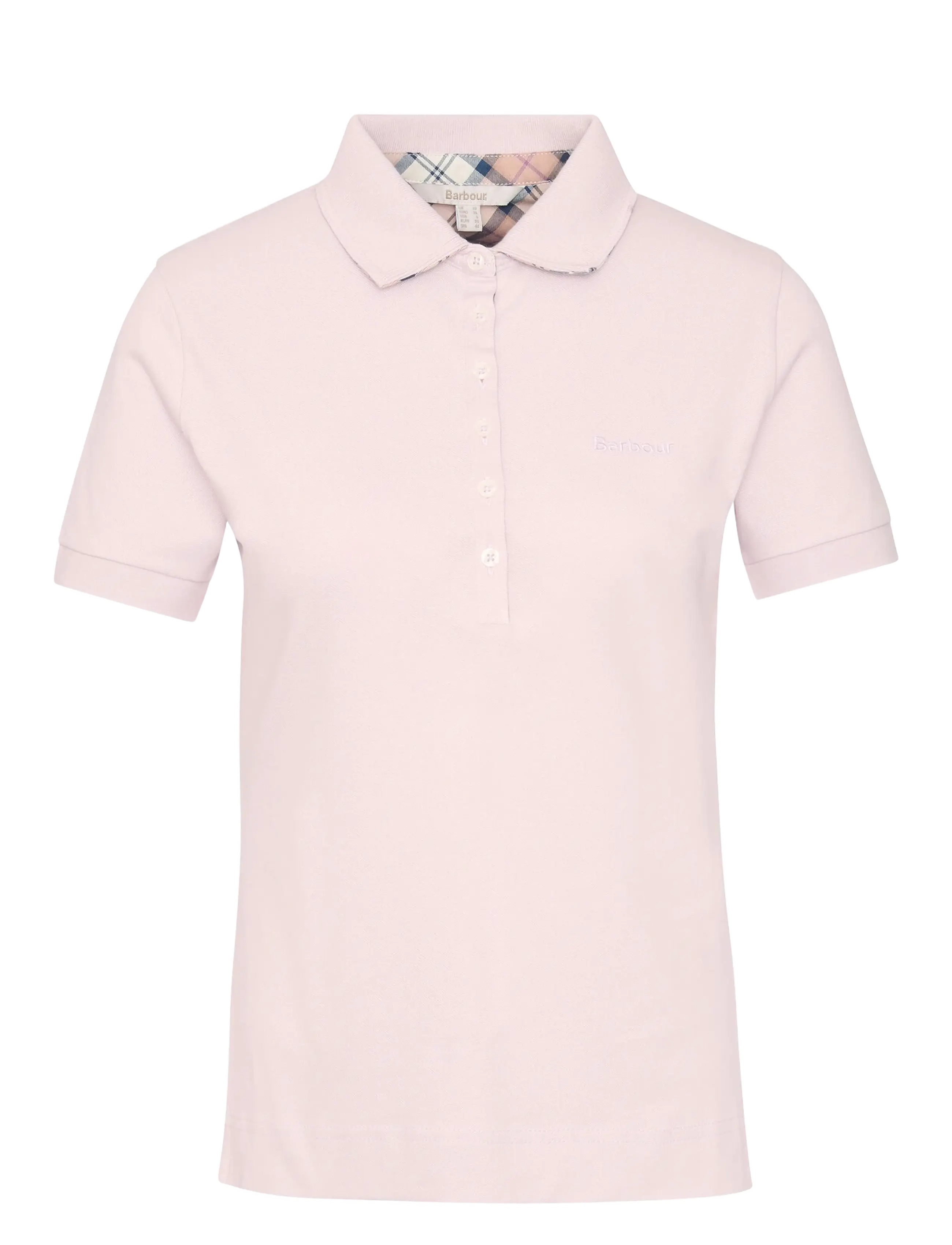 Barbour - Barbour Portsdown Top - pikéer - primrose pink/hessian - 1