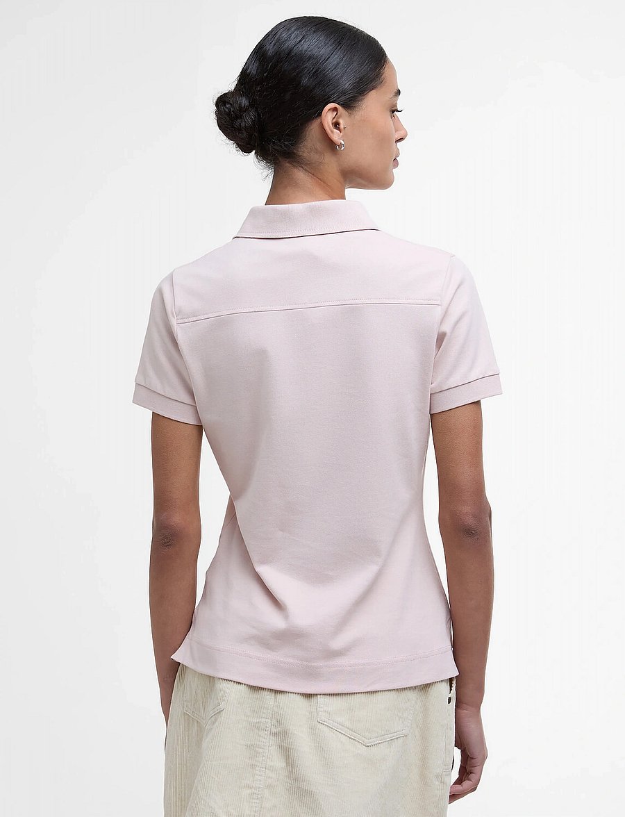 Barbour - Barbour Portsdown Top - poloshirts - primrose pink/hessian - 3