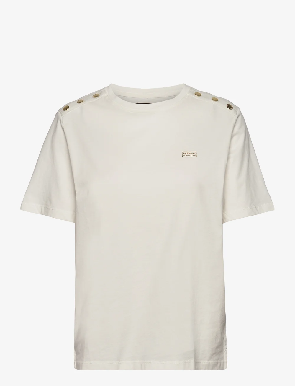 Barbour t shop shirt womens gold