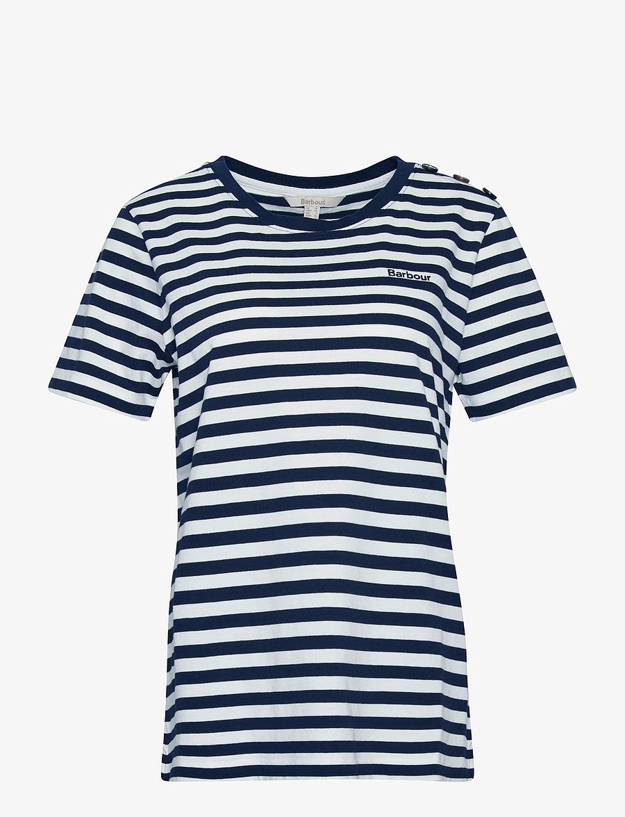 Barbour - Barbour Ferryside Top - t-shirts - navy - 1